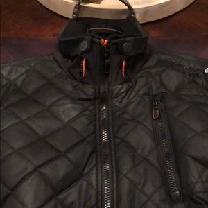 Men’s quilted bomber jacket